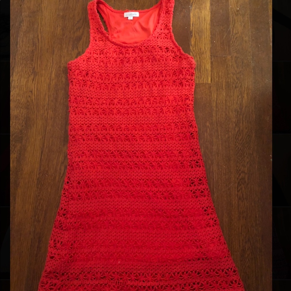 Charming charlies cute orange dress